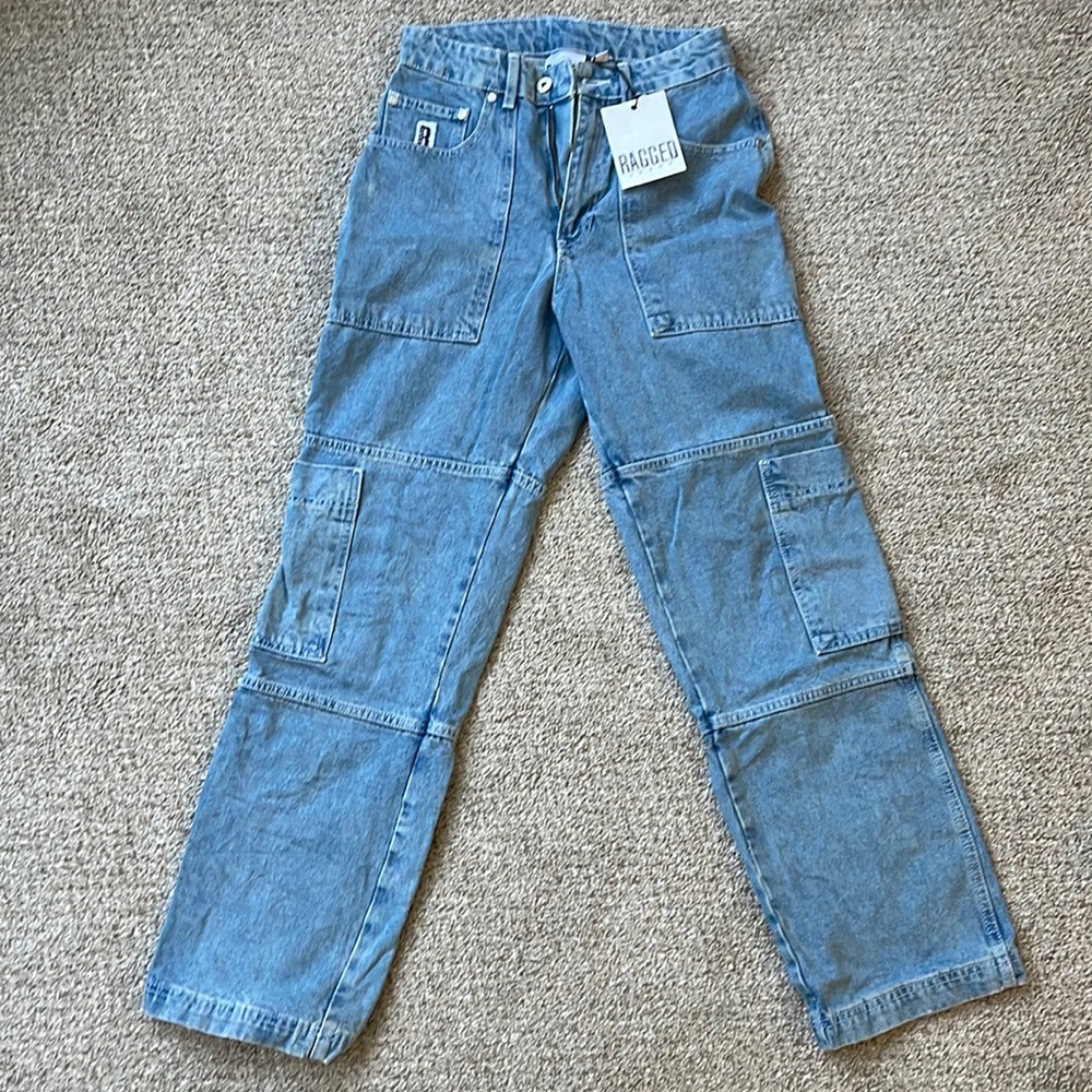 NEW WITH TAGS Ragged Jeans Cargo